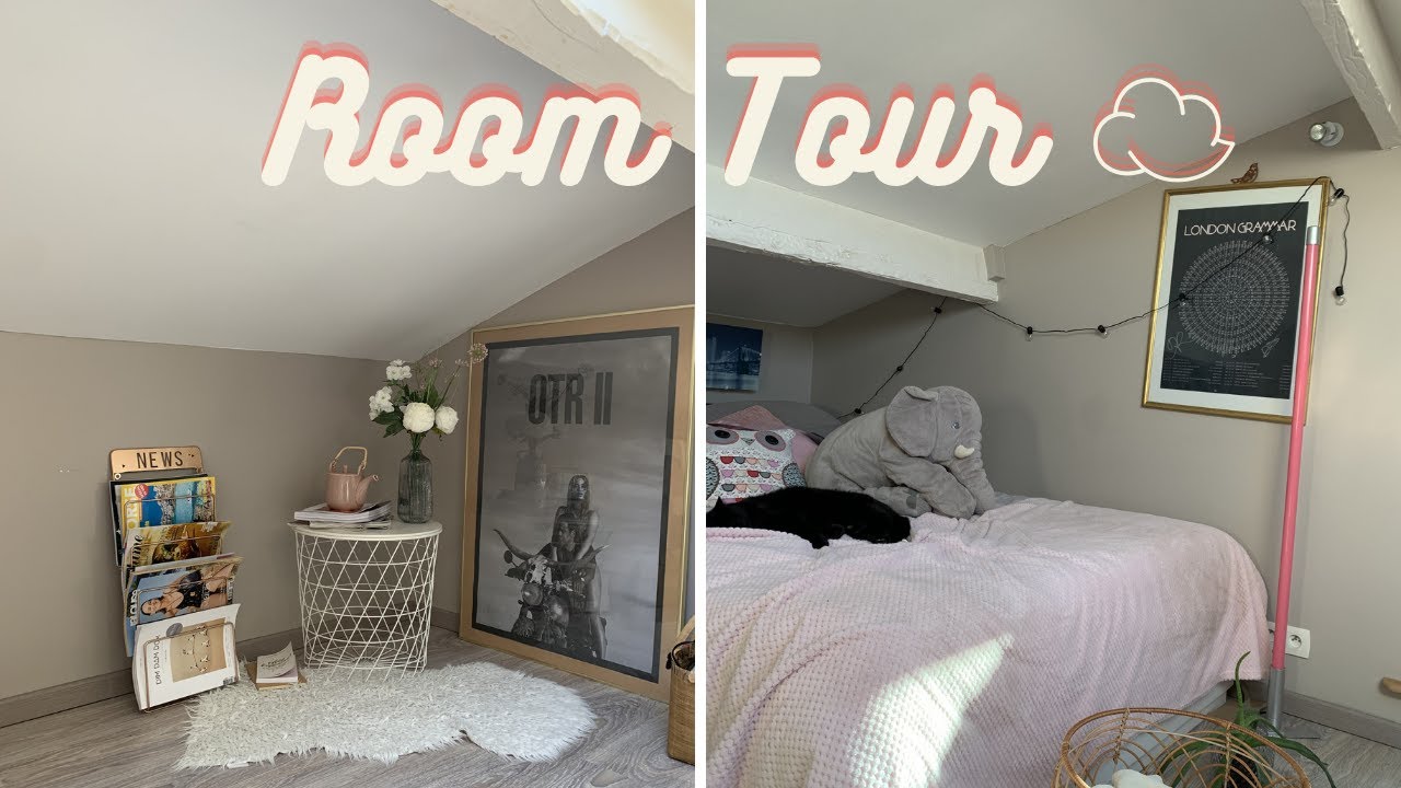 Room tour de ma chambre sous les combles ???