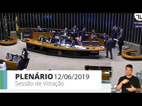 Plenário - Sessão de votação - 12/06/2019 - 18:05