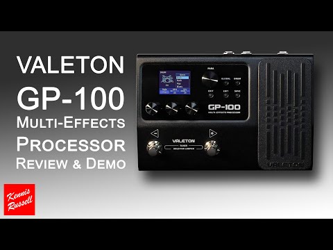 Valeton GP-100 Multi-Effects Processor Guitar Bass Multi Effects Pedal with 140 Built-in Effects (U.S. domestic inventory) image 8