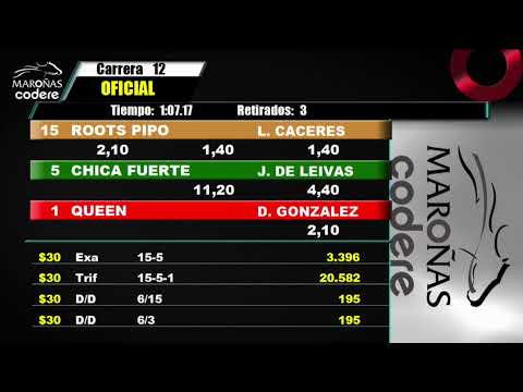 CARRERAS  MARONAS 3/09/2023 - 1° GEMA TRIPLE CORONA -