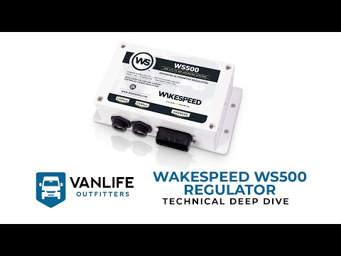Wakespeed WS500 Technical Deep Dive for Secondary Alternator Charging in Camper Van