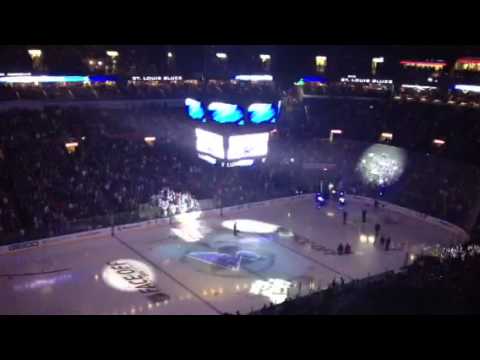 Blues home opener 2014