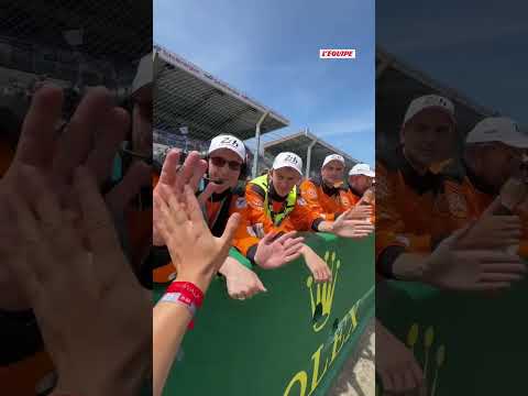 🖐️ Donnez avec nous de la force aux commissaires de piste des 24 Heures du Mans #lemans #wec