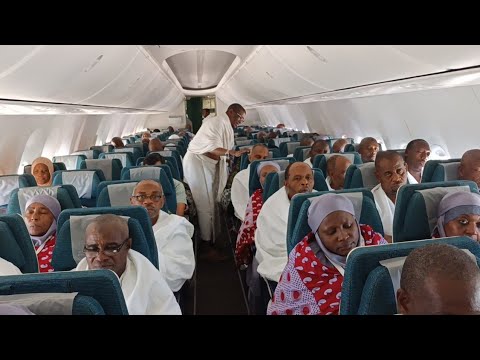 Mahujaji Wakitia Nia ya Umrah Ndani ya Ndege 2026