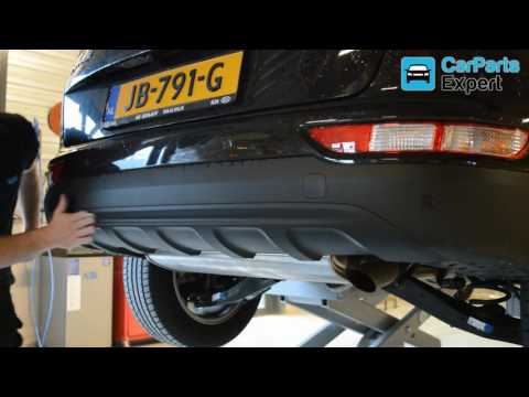 Montagefilm Kia Sportage QL Unterfahrschutz / Bodenschutzplatte