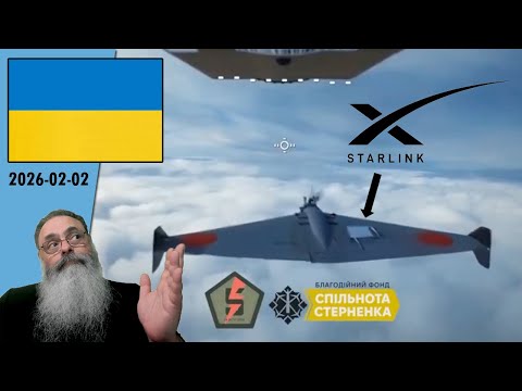 #Ukraine 2026-02-02: ELON MUSK limits RUSSIAN STARLINK USE and will IMPLEMENT WHITE LIST