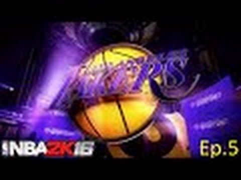 (01-29-2016) NBA 2K16 PS4 Lakers MyGM Ep.5 - March 2016 - Lakers Go On A Small Winning Streak