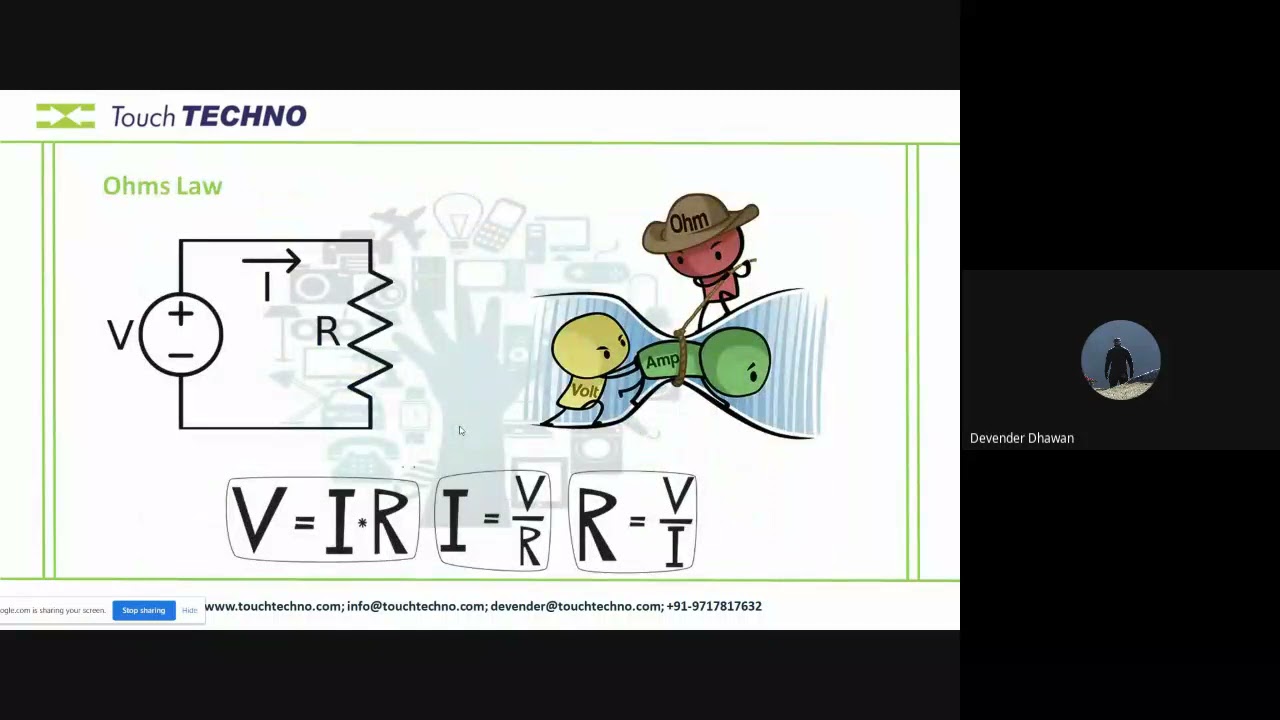 Day 2 Session 1|| Basic Electronics Lab using Multisim Live Simulator by Mr.  Devender Dhawan