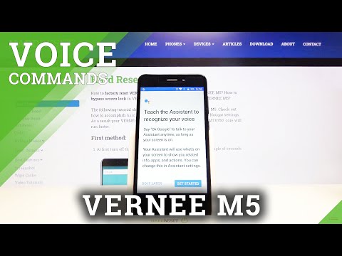 Google Assistant Settings on VERNEE M5 – Set Up Hey / OK Google Feature