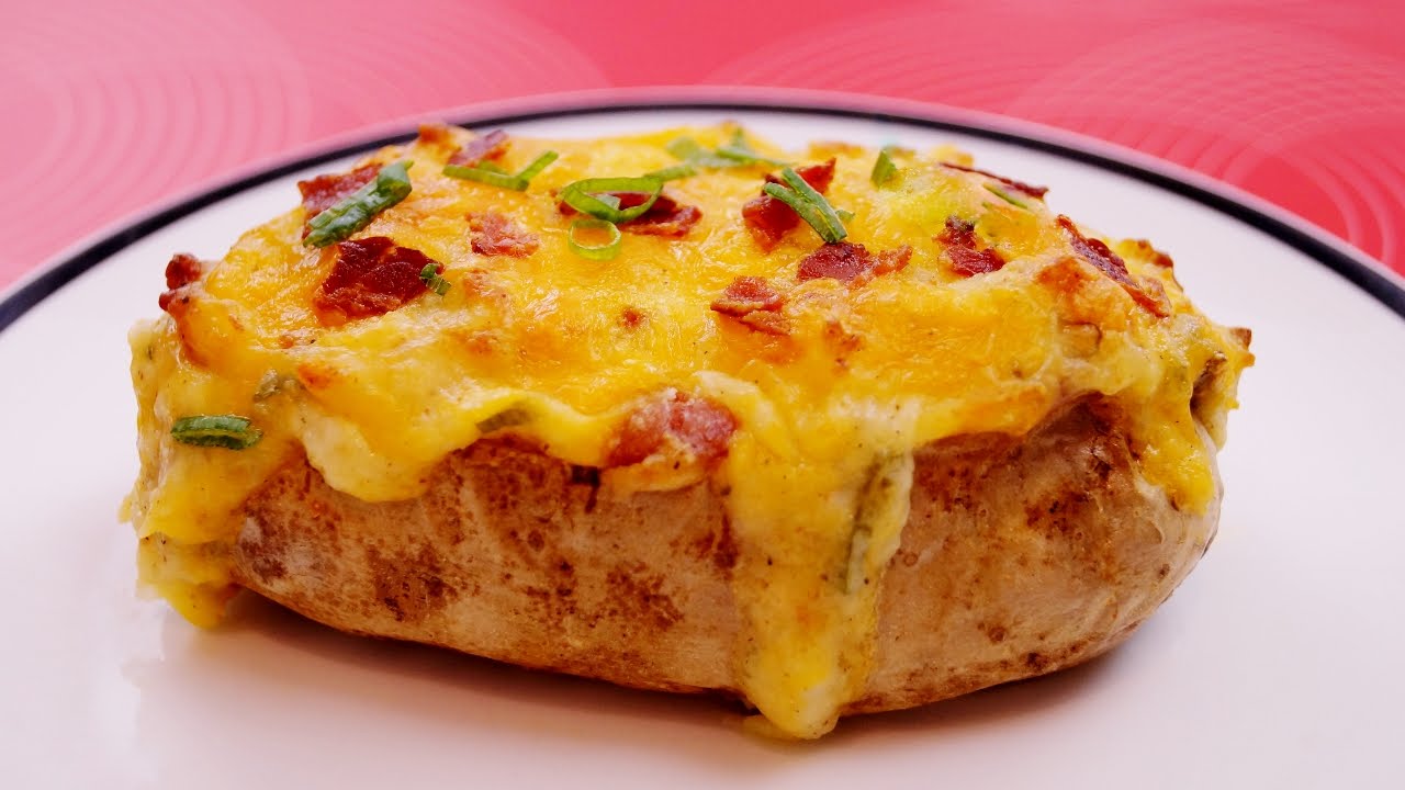 Twice Baked Potatoes Recipe How To Make Loaded Potatoes Diane Kometa Dishin With Di 157