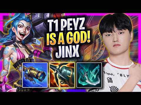 PEYZ IS A GOD WITH JINX! - T1 Peyz Plays Jinx ADC vs Kai'sa! | Season 2026