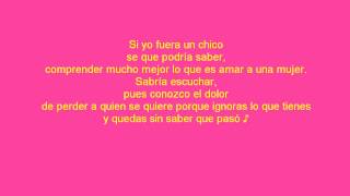 Si Yo Fuera Un Chico - Beyonce (Letra)