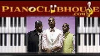 🎹 SURROUNDED by Men Of Standard (easy gospel piano lesson tutorial free)