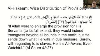 Your Character in the Shade of Allah's Names - Al Hakeem