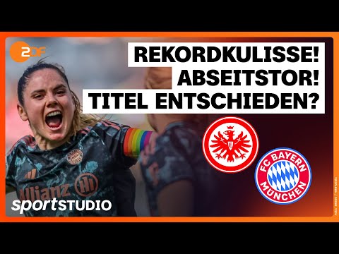 Eintracht Frankfurt – FC Bayern München | Frauen-Bundesliga, 19. Spieltag 2024/25 | sportstudio