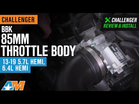 2013-2019 Challenger BBK 85mm Throttle Body For 5.7L HEMI & 6.4L HEMI Review and Install