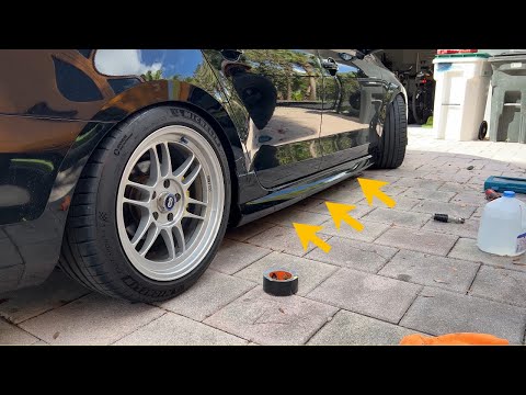 Volkswagen Jetta - Votex body kit ( Side Skirts )