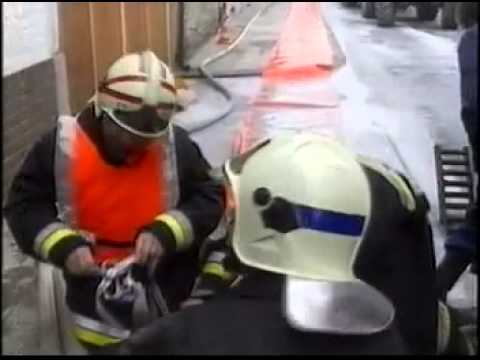 Pompiers d'Ath Incendie à la Floridienne en 1993
