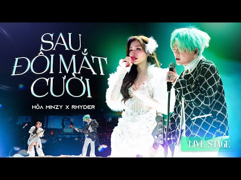 [FANCONCERT BẮC BLING] HOÀ MINZY, RHYDER bùng nổ với bản live đầu tiên của ca khúc Sau Đôi Mắt Cười!
