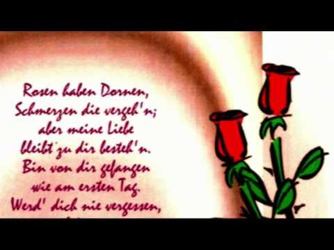 ROSEN HABEN DORNEN - Liebeslied (Lovesong). - HD mp4