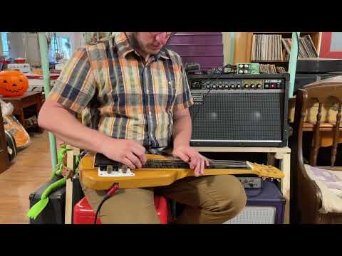 1950s Alamo Embassy lap steel electric guitar