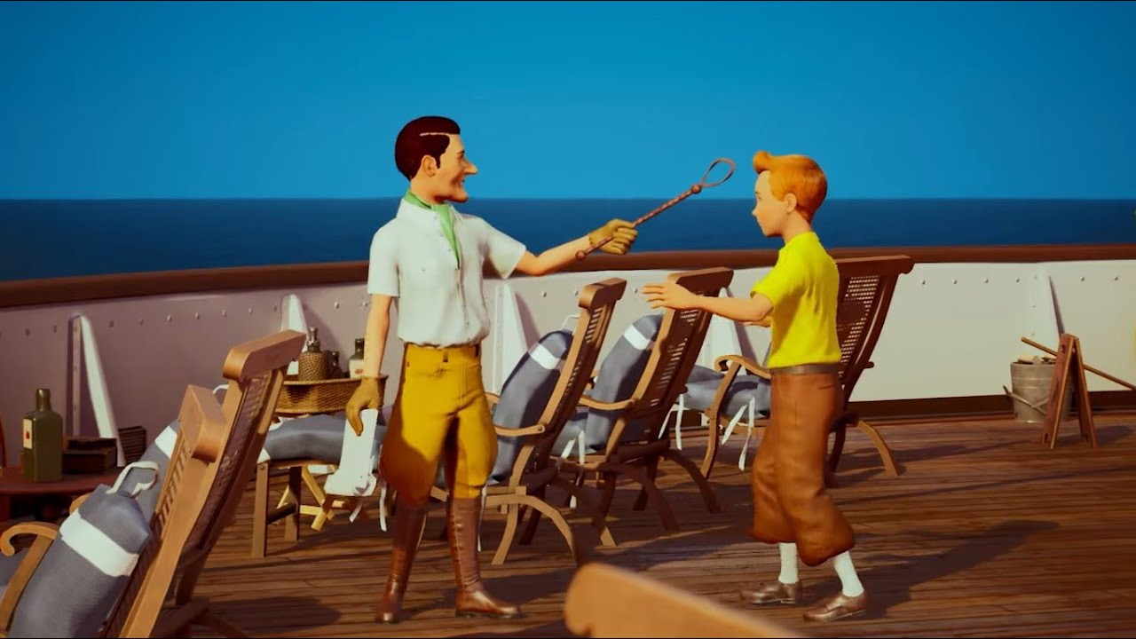 Tintin Reporter: Cigars of the Pharaoh gameplay trailer teaser