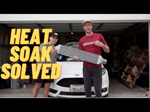 FIESTA ST GETS AN INTERCOOLER (HOW TO SOLVE HEAT SOAK)