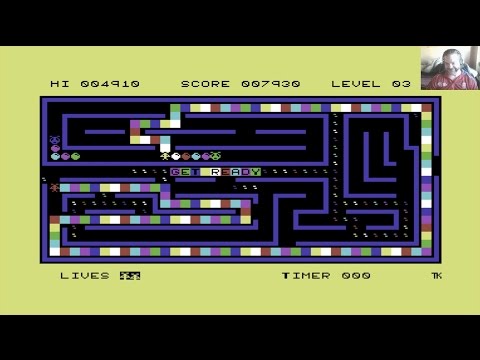 Lukozer Retro Game Review 307 - Squirm - Commodore 64