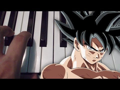 Dragon Ball Super - Goku vs Jiren Theme (Ultimate Battle) Ultra Instinct - Piano Tutorial Video