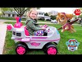 Paw Patrol Sky Helicopter Ride On Toy Unboxing And Review With Zuza