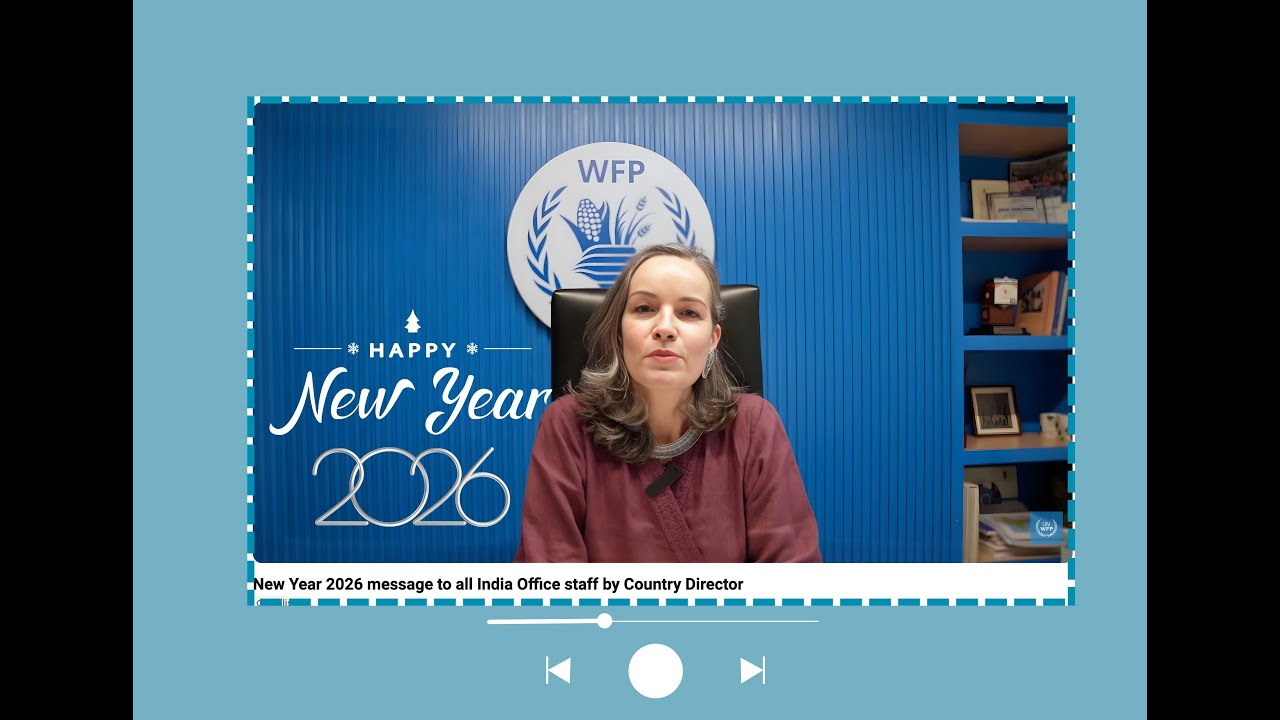 New Year 2026 message to all India Office staff by Country Director