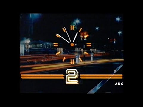 BBC2 link announcer Andy Cartledge & closedown with music 3rd May 1981