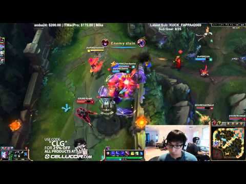 CLG Teamfight in ranked fives...