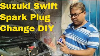 Suzuki Swift Spark Plug Change DIY #suzukiswift #sparkplug @supercyberautomotivetravel