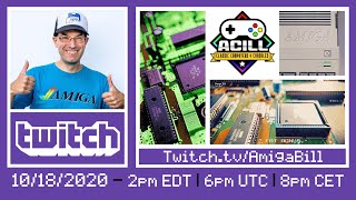 10/18/2020 Commodore Amiga Hardware Talk with Electronics Expert Paul "Acill" Rezendes