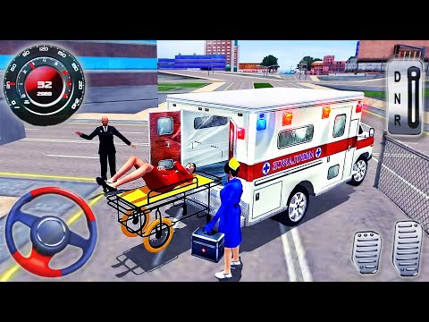 Survival Ambulance Rescue Drive 3D Simulator - Emergency City Van Driver - Android GamePlay #2