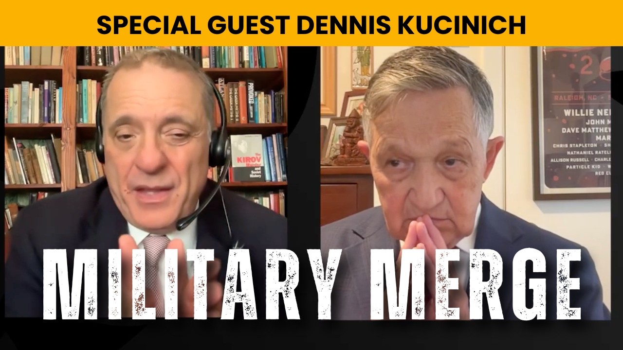 Unconstitutional Military Merger Nobody in Congress Will Debate w/ Dennis Kucinich