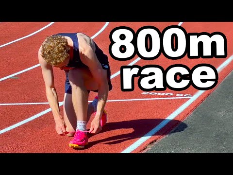 Running my fastest 800m race this season