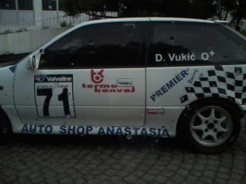 Vukic 1400N, Usce 2005,start trke do pucanja gume...