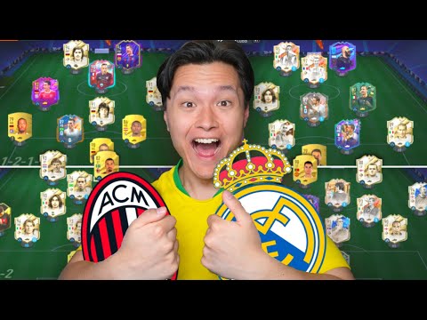 Jag spelade med de BÄSTA Past n Present Lagen i FIFA 23! ft. Milan, Bayern, Juventus & Man U