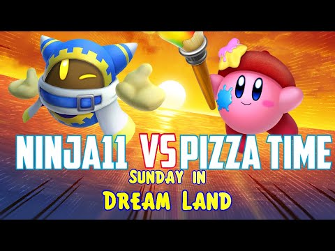 Pizza Time (Artist/Archer) vs ninja11 (Magolor) - Kirby Fighters 2 - Sunday in Dream Land #2