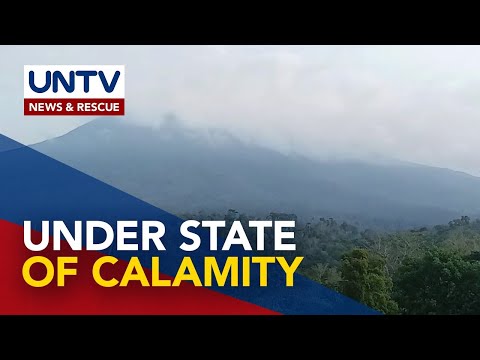 Canlaon City, nagdeklara ng state of calamity kasunod ng pagsabog ng Kanlaon Volcano