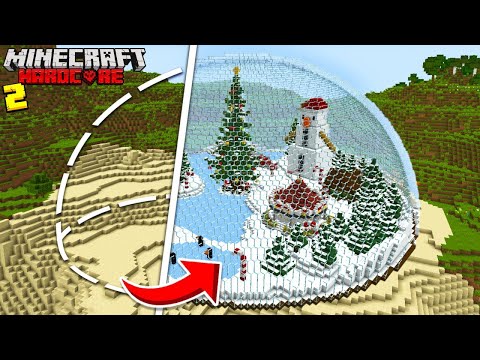 Ich habe eine WÜSTE in ein WINTERBIOM in Minecraft Hardcore verwandelt!