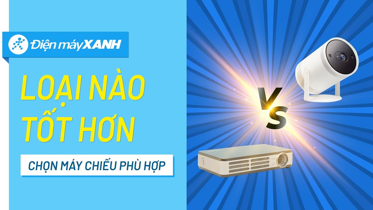 Video Review Máy Chiếu Smart TV Điện Máy Xanh