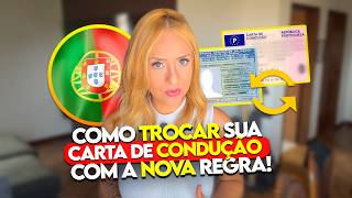 MUDANÇA NA LEI: Como trocar sua CNH brasileira pela carta de condução em Portugal.