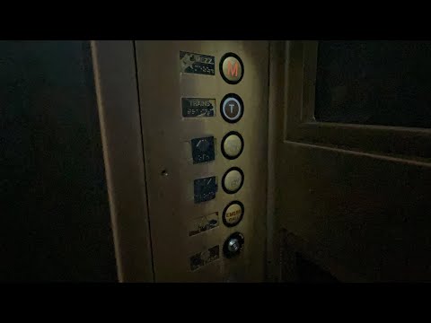 ENDANGERED: Ultra Rare US Hydraulic Elevator at Mt Vernon Sq Metro, Washington, DC