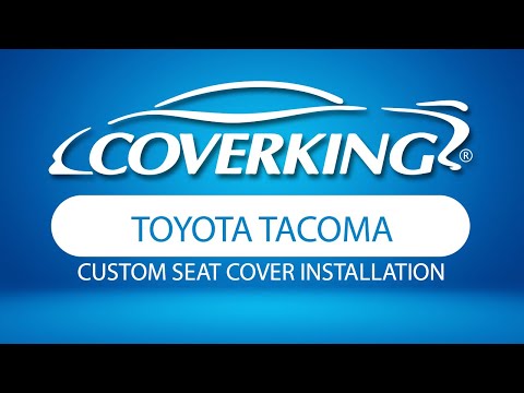 How to Install 2016-2023 Toyota Tacoma Custom Seat Covers | COVERKING®