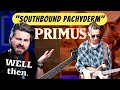 Bass Teacher REACTS to PRIMUS - “Southbound Pachyderm” (Official Music Video)