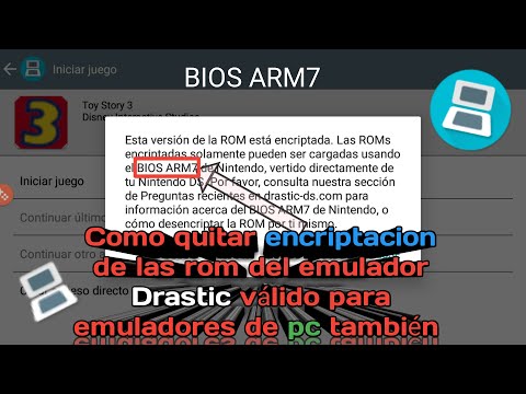 DraStic Como quitar encriptacion a  Rom de NDS  encriptada (BIOS ARM7) error solucionado