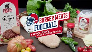 Touchdown Burger - BURGER MEATS FOOTBALL Rezept